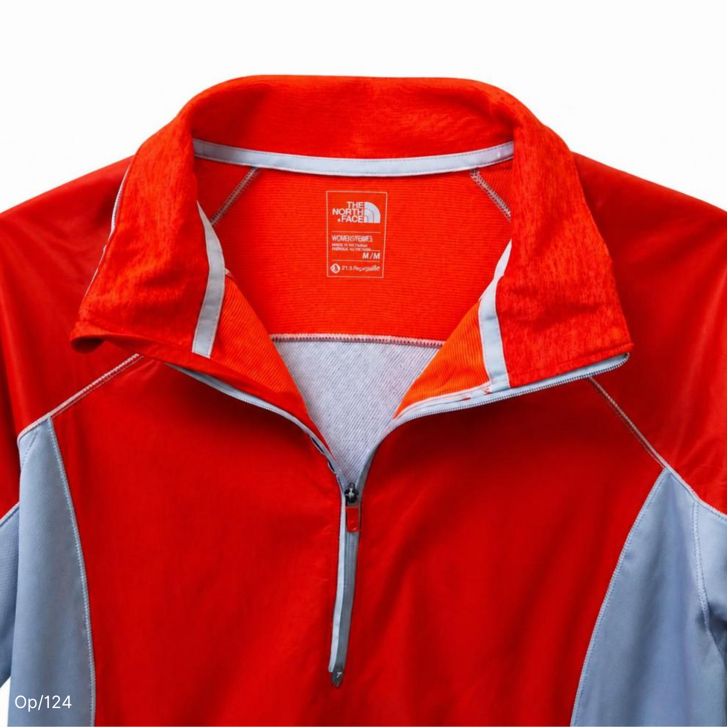 Polerón The North Face Rojo/Gris de Hombre Talla XL.