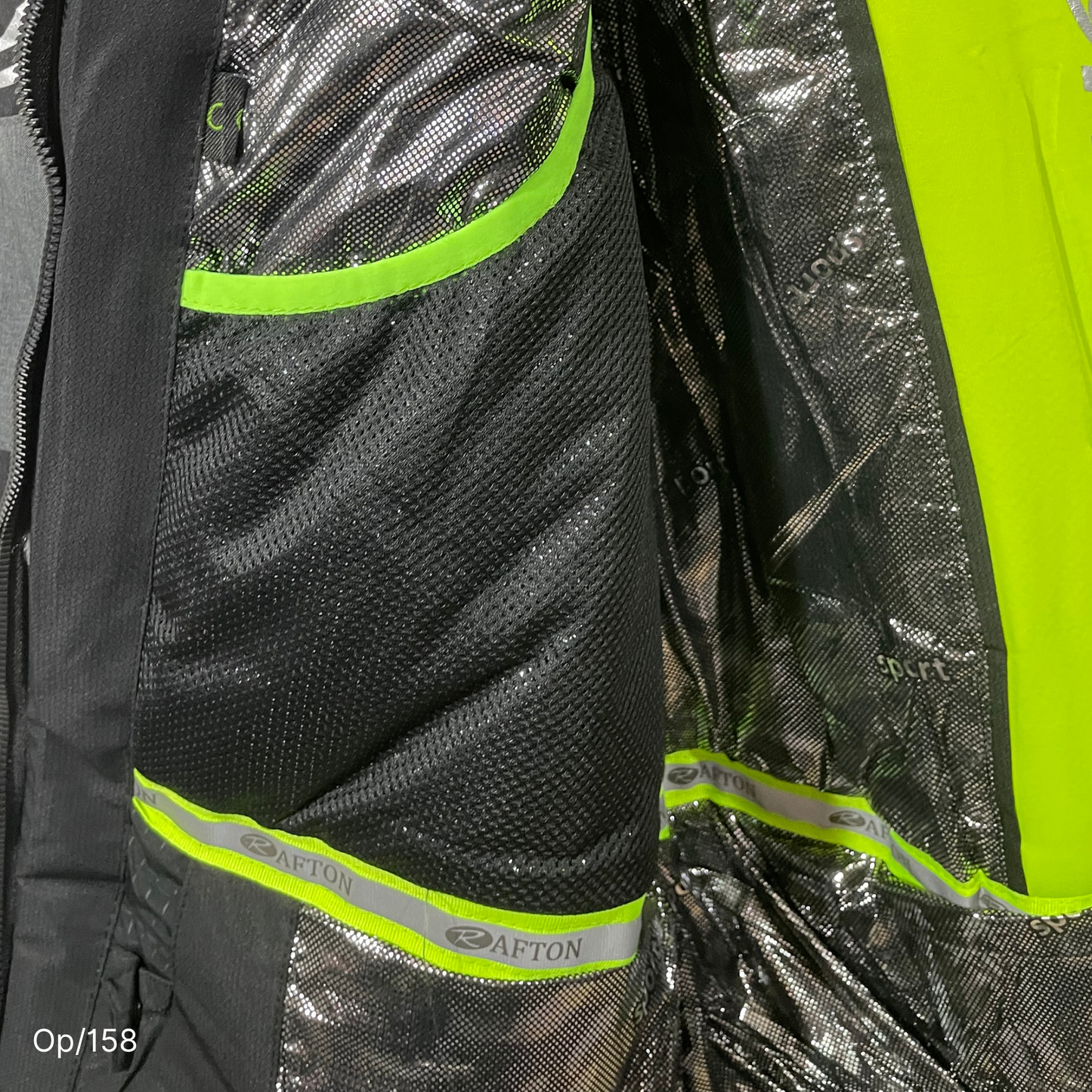 Parka Rafton de Montaña Nueva Negro/Gris de Hombre
