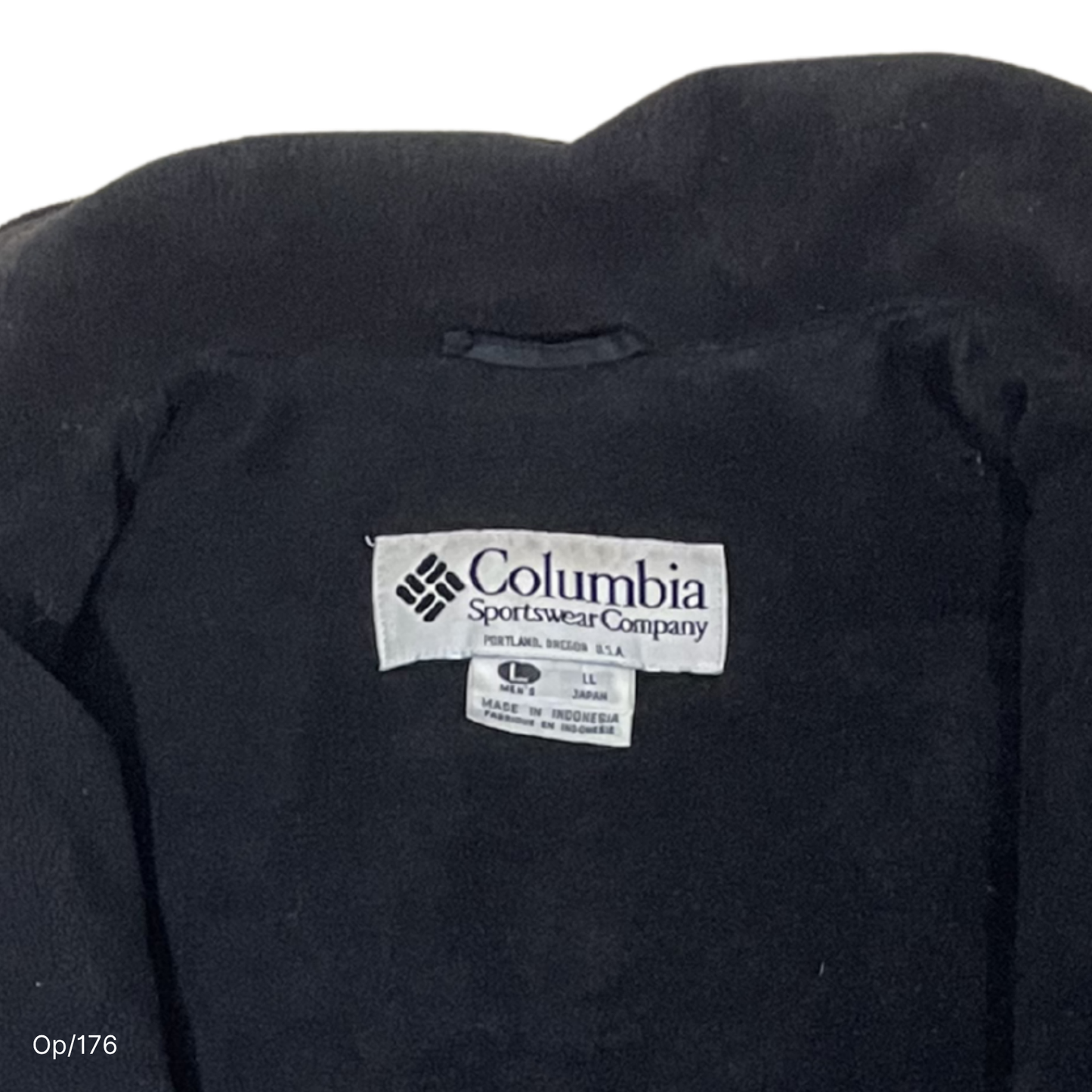 Parka Columbia Negro de Hombre Talla L.