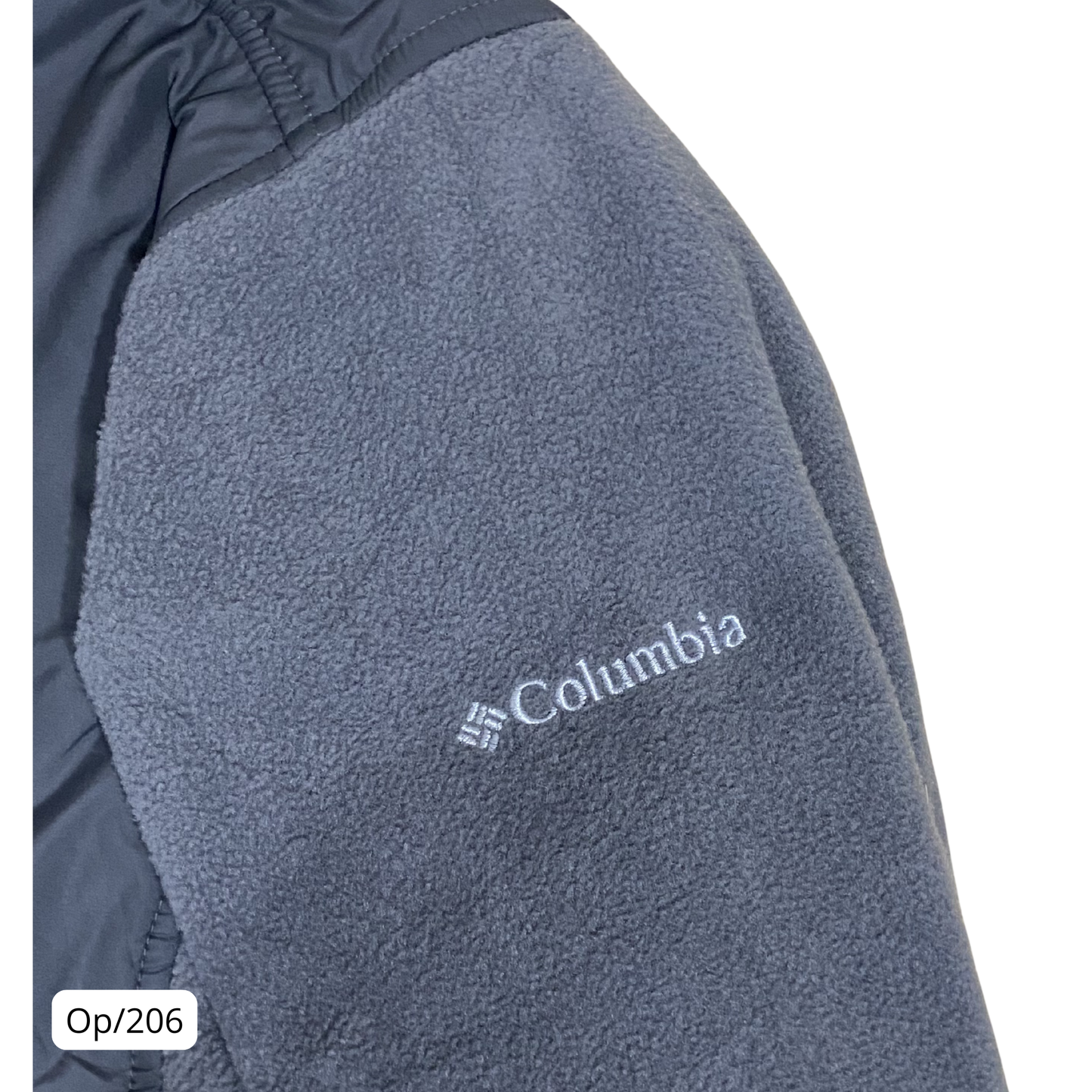 Polar Columbia Gris y Negtro de Hombre Talla M.