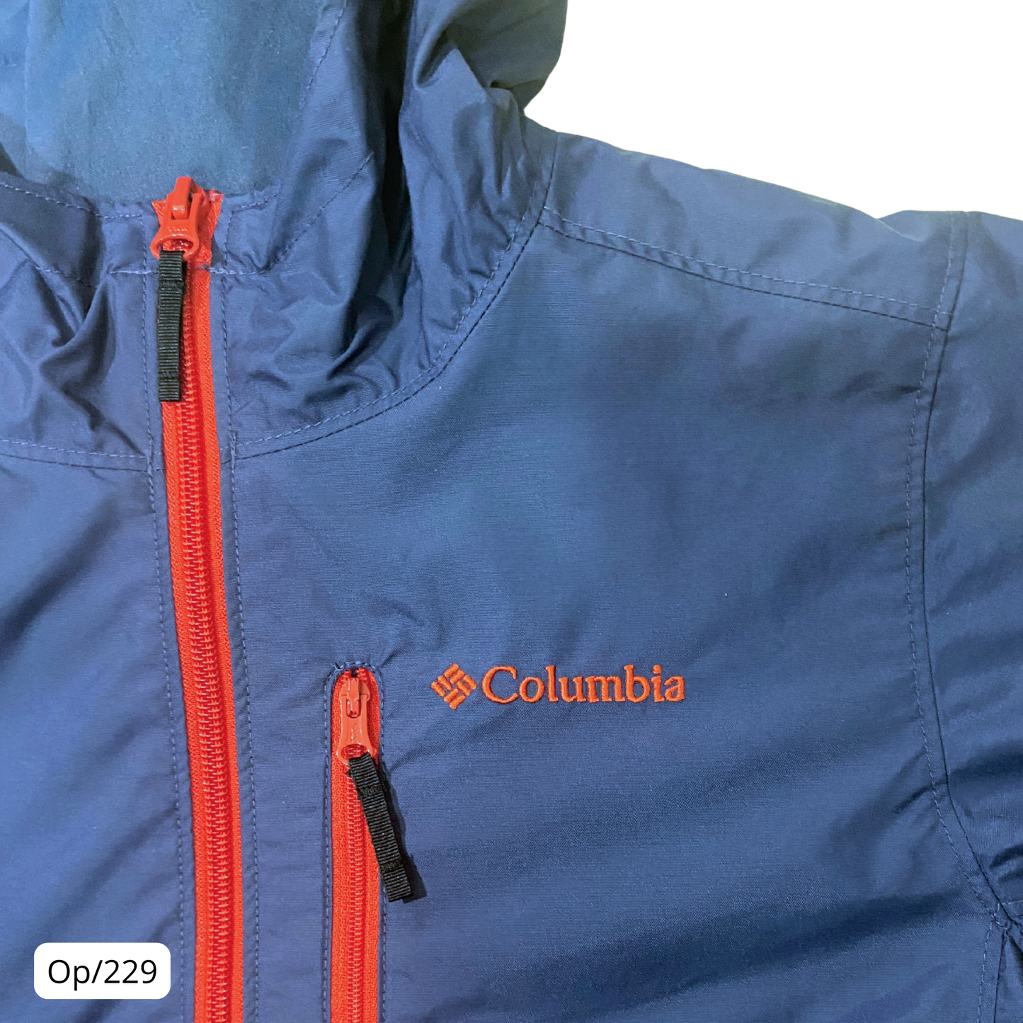Cortaviento Columbia Azul Marino Talla 14-16