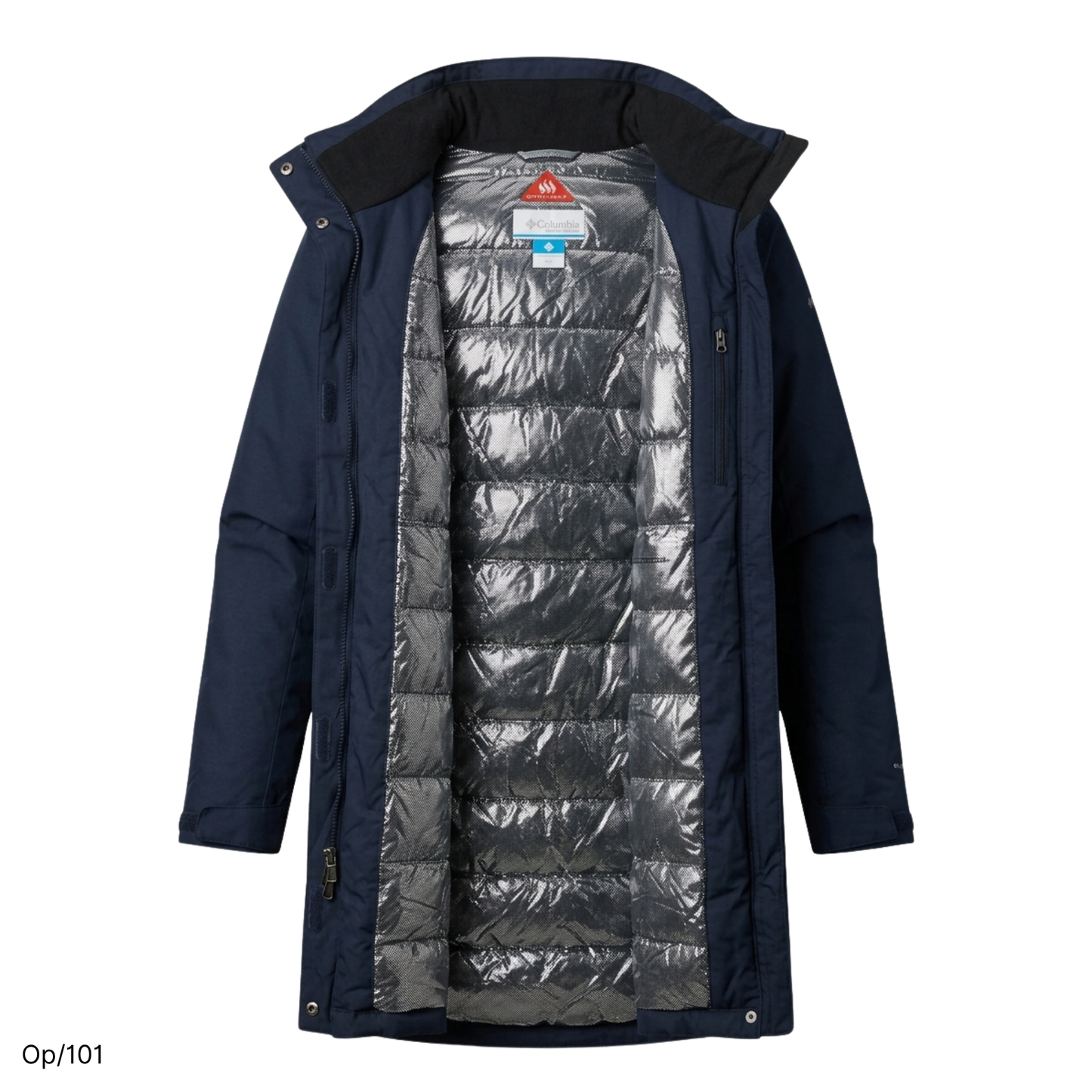 Parka Columbia Negra de Mujer Talla M