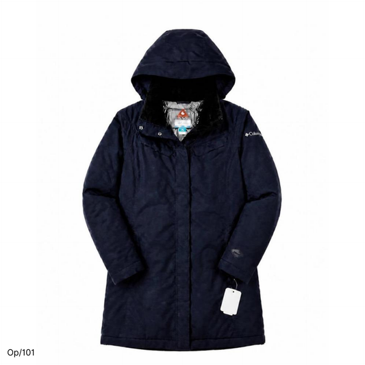 Parka Columbia Negra de Mujer Talla M