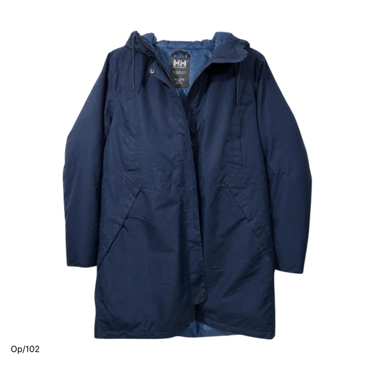 Parka Helly Nueva Hansen Azul Marino Mujer 2XL