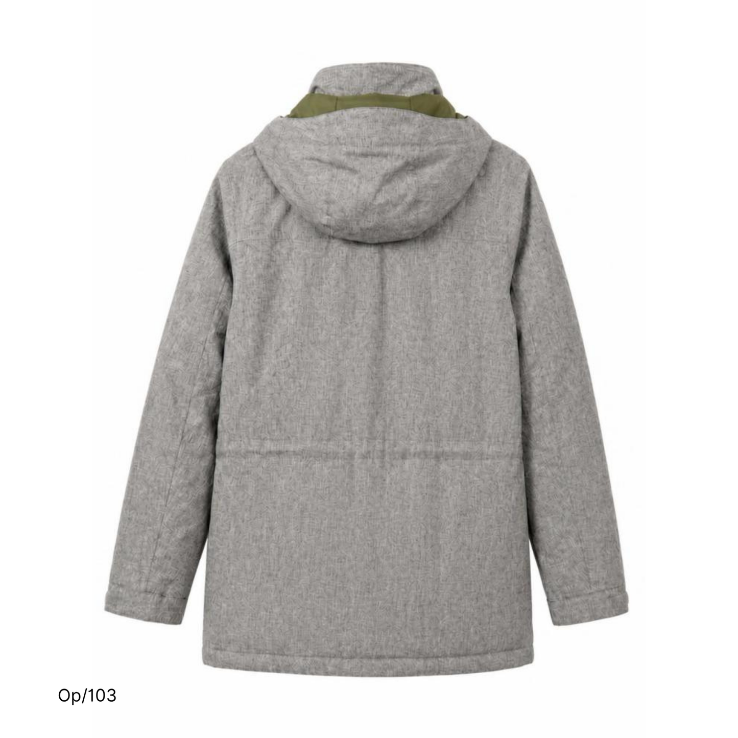 Parka Burton Gris de Hombre Talla L.