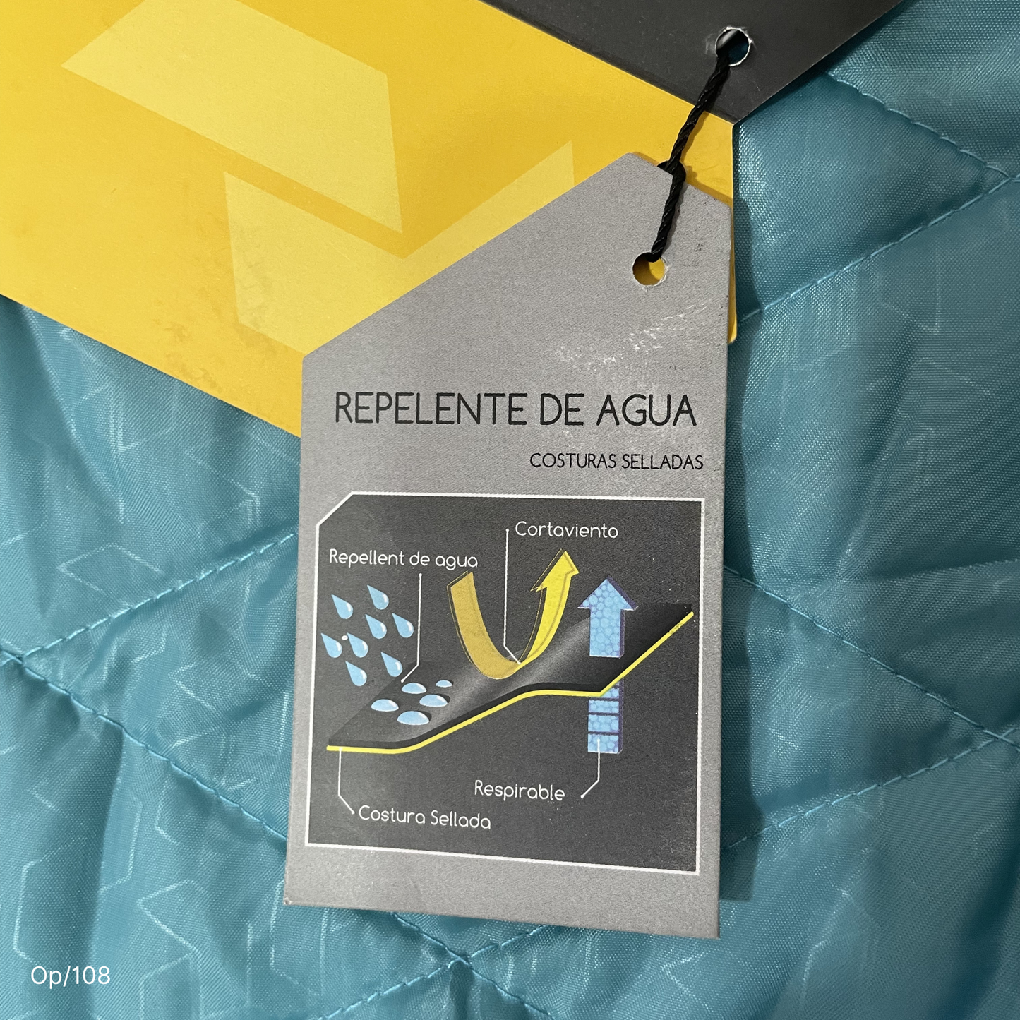 Parka Nueva Peak Performance Celeste de Mujer Talla S.