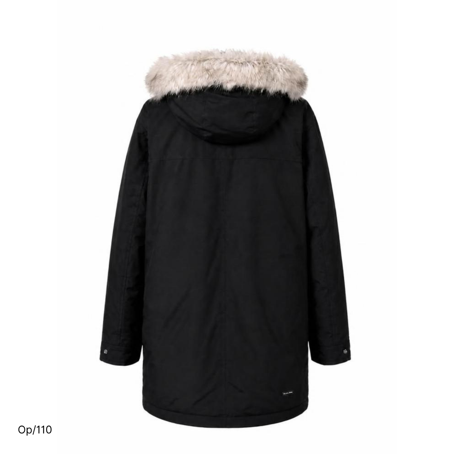 Parka Nueva Columbia Negro de Hombre Talla L