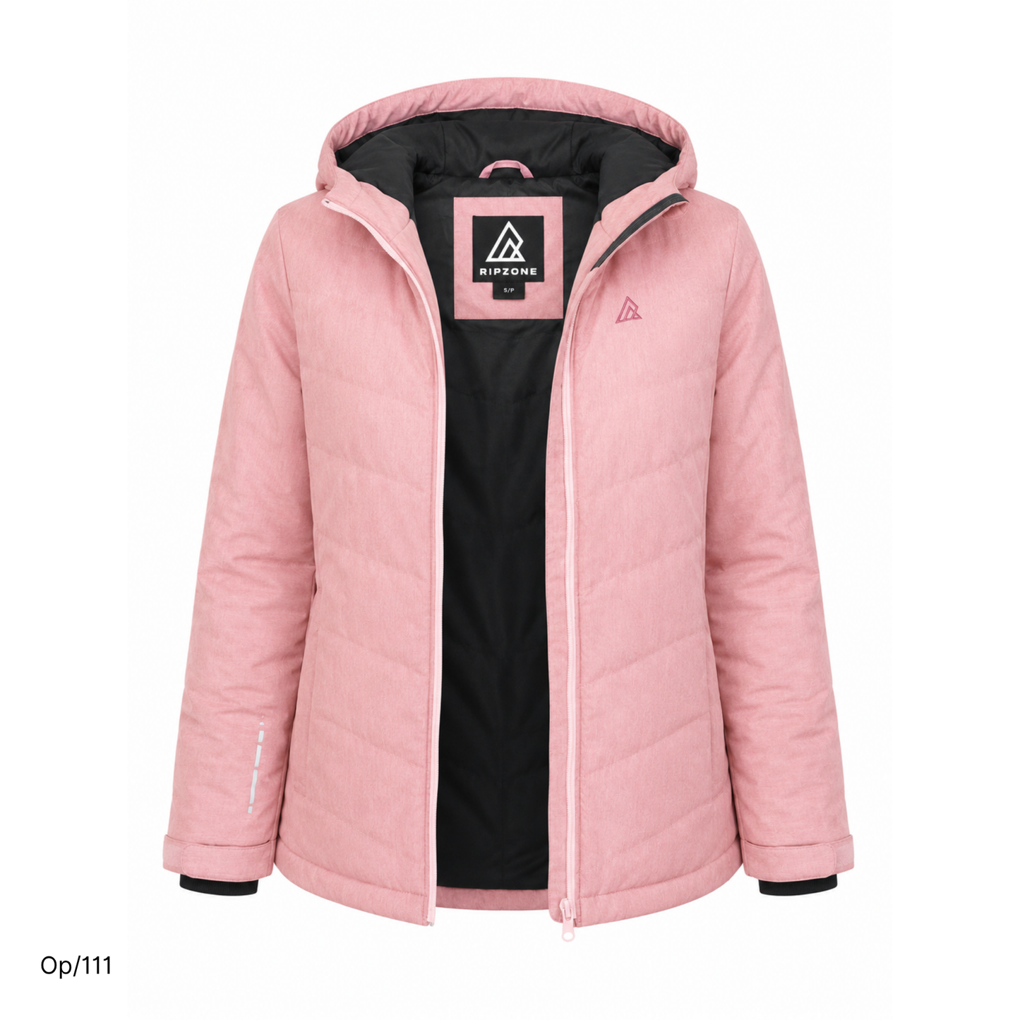 Parka Ripzone de Mujer Rosada Talla M.
