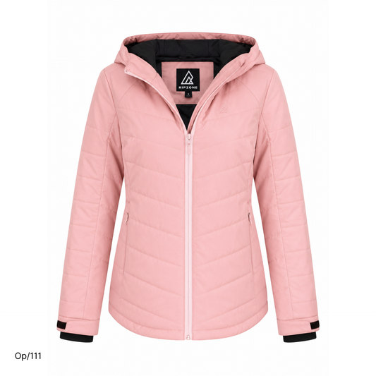 Parka Ripzone de Mujer Rosada Talla M.