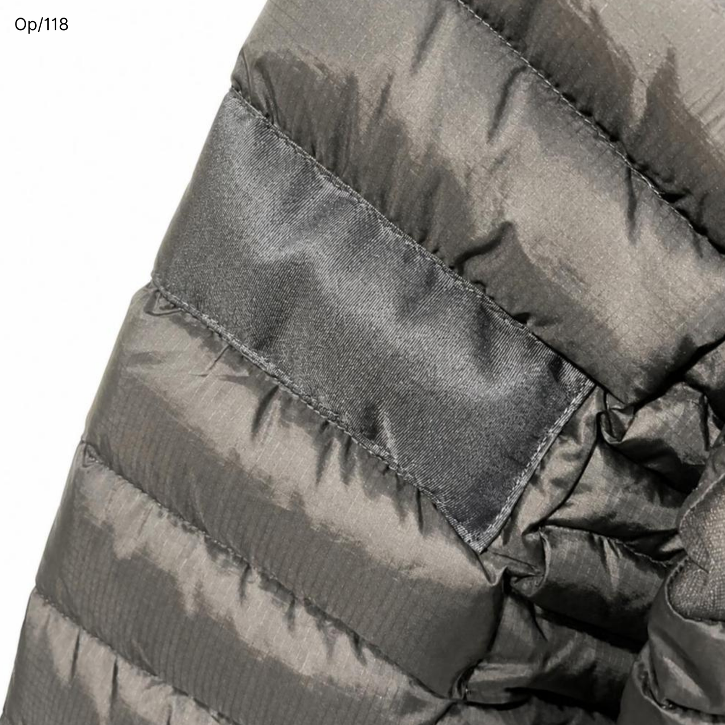 Parka Woods de Pluma Negro de Hombre Talla M.