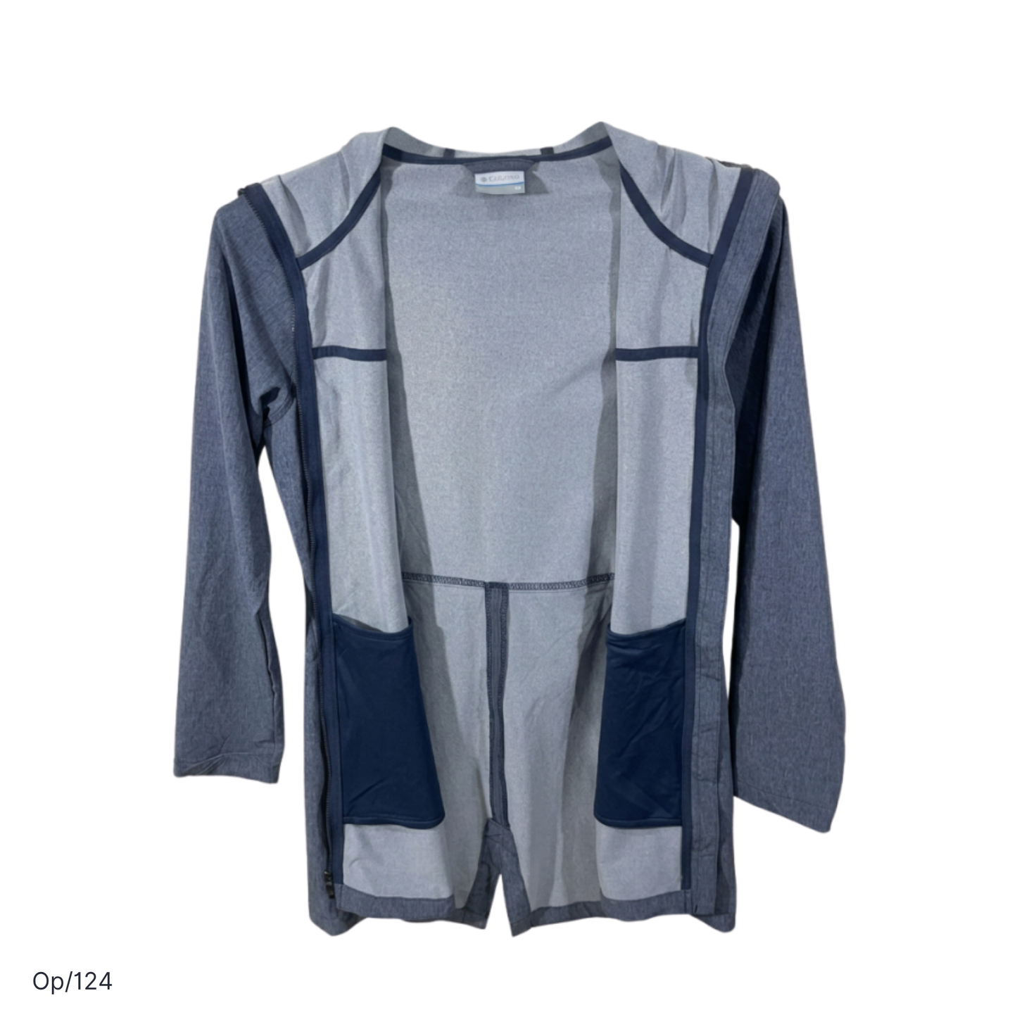 Softshell Columbia Largo Gris de Mujer Talla M.