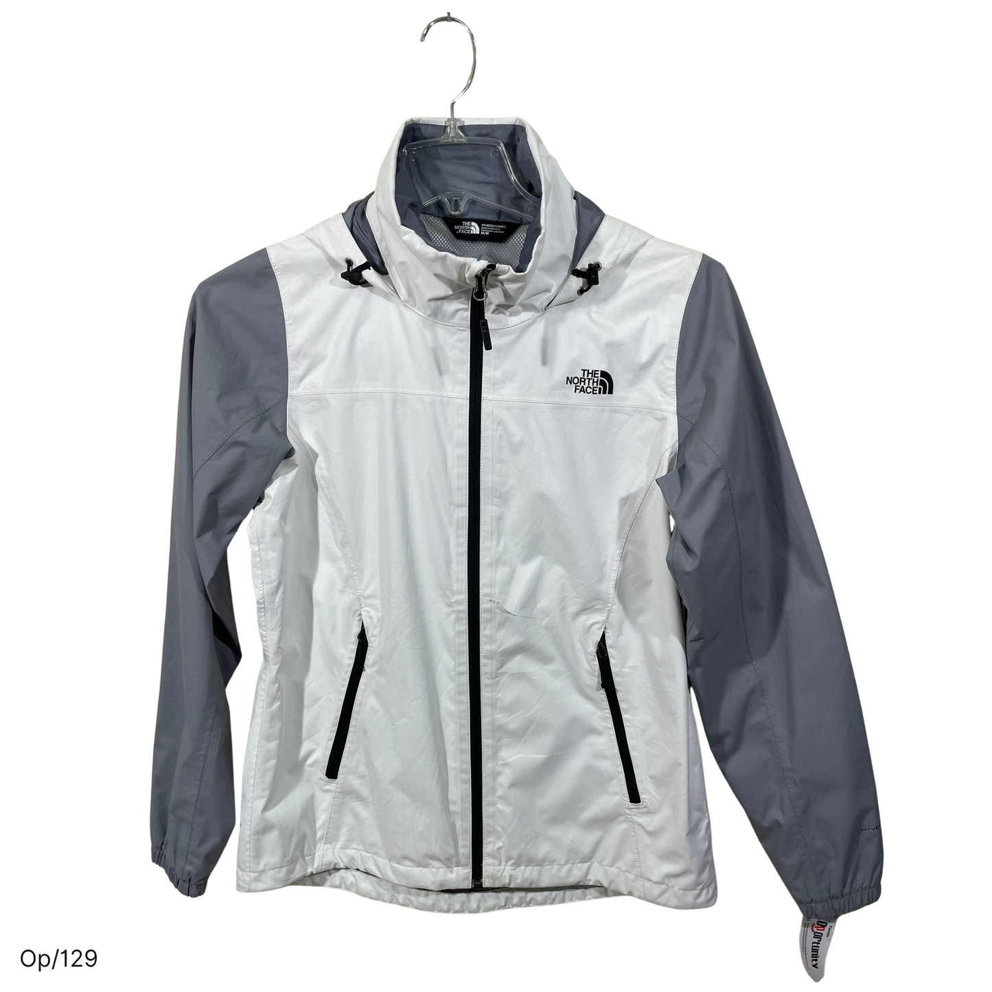 Cortaviento The North Face Crema/Gris de Mujer Talla M