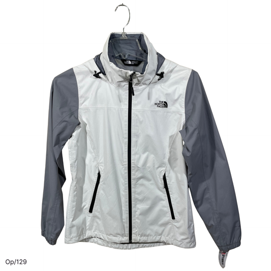 Cortaviento The North Face Crema/Gris de Mujer Talla M