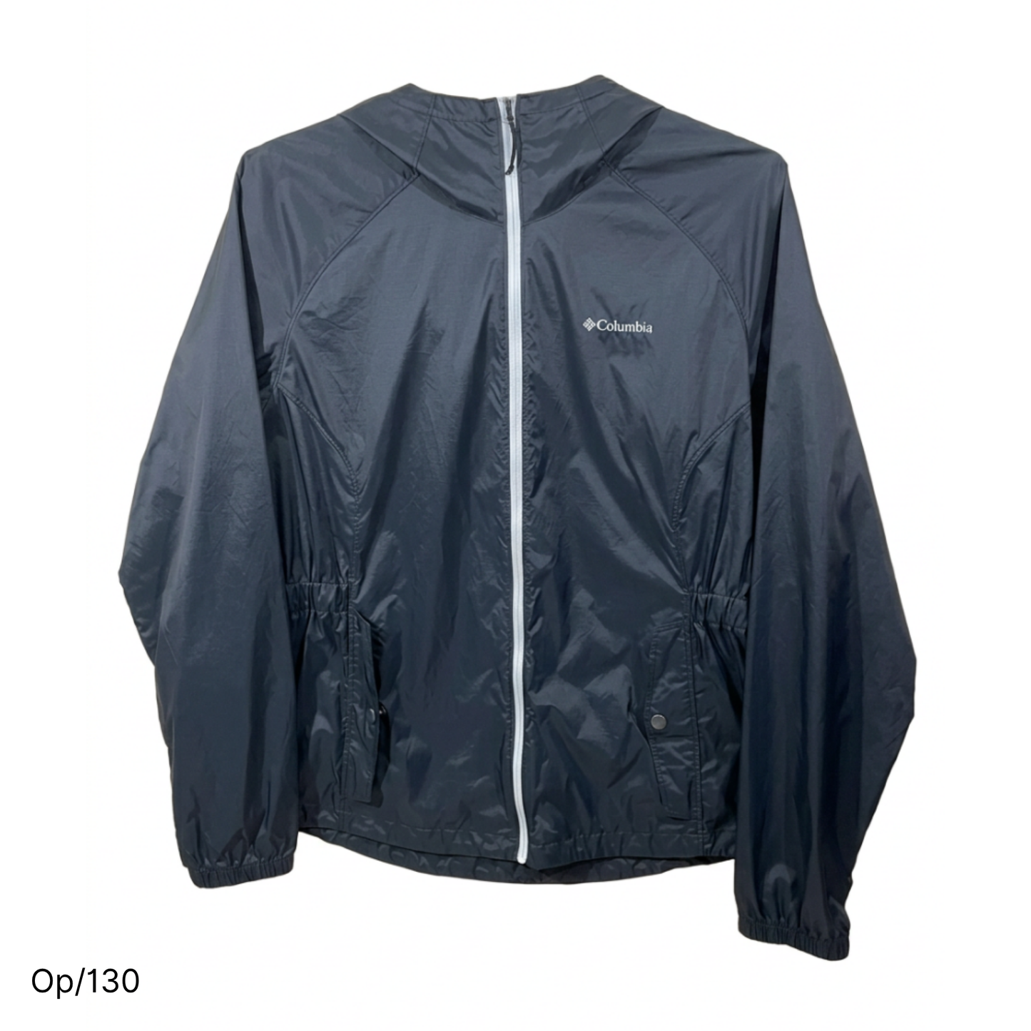 Cortaviento Columbia Negro de Mujer Talla XL.
