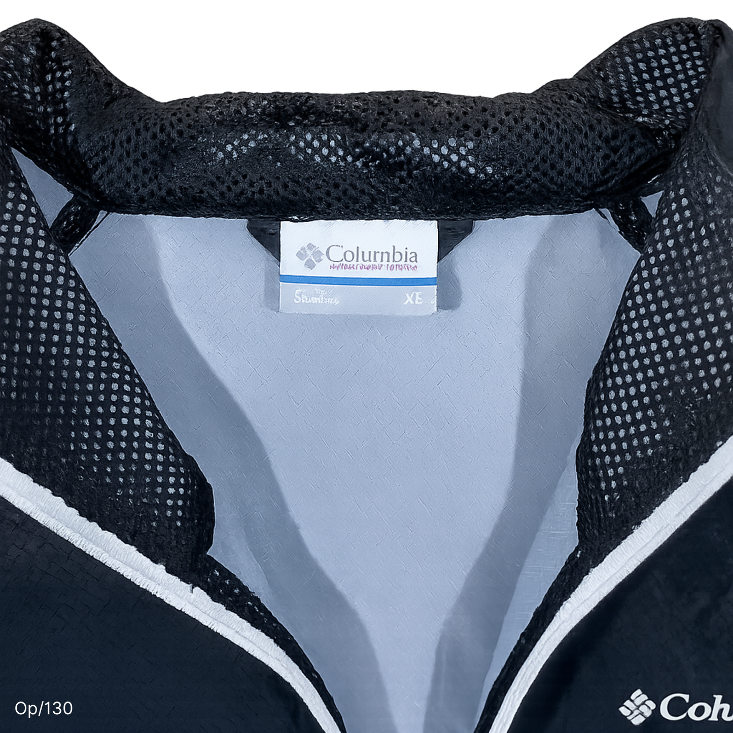 Cortaviento Columbia Negro de Mujer Talla XL.