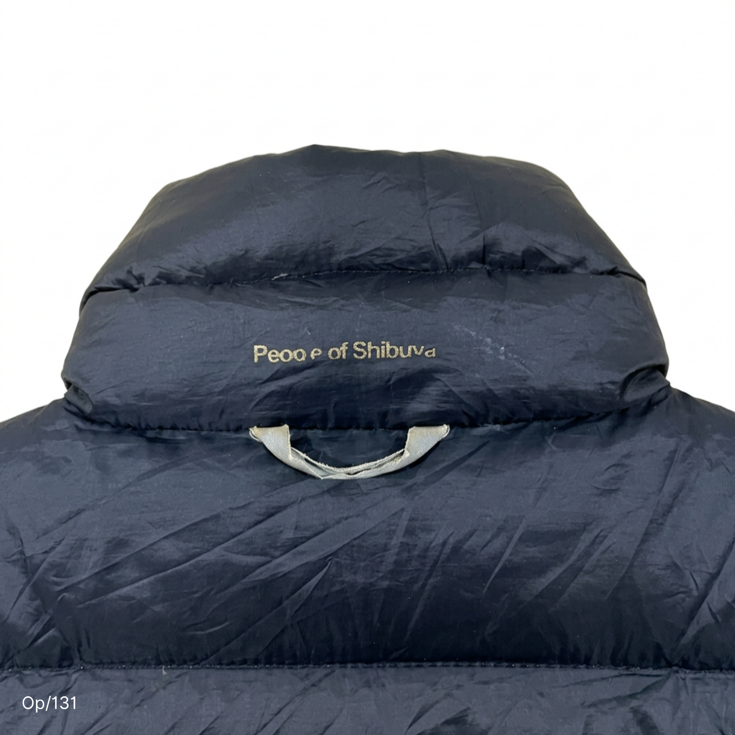 Parka de Pluma People of Shibuya de Hombre Azul Marino Talla M.