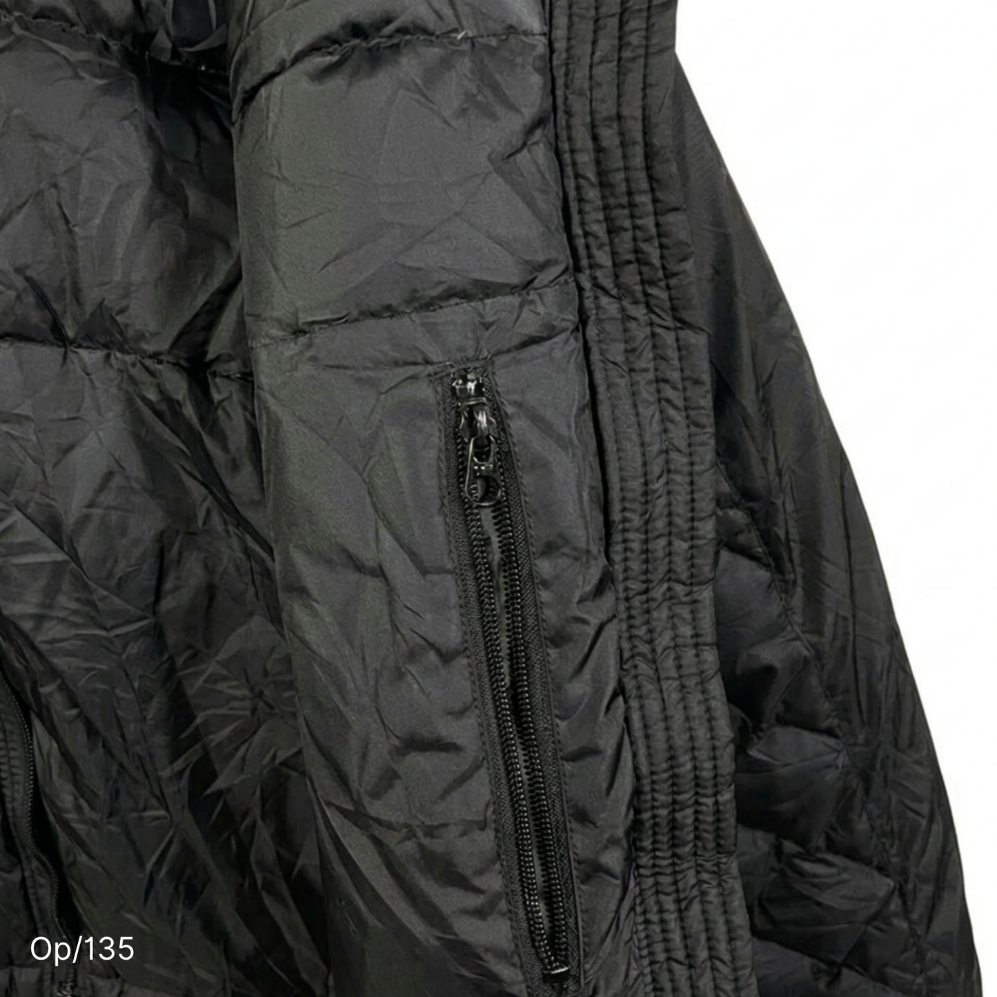 Parka Columbia de Pluma Negro de Mujer Talla M.