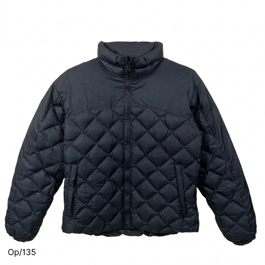 Parka Columbia de Pluma Negro de Mujer Talla M.