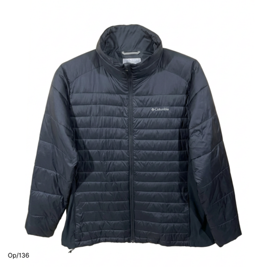 Parka Columbia Negro Unisex Talla XL.