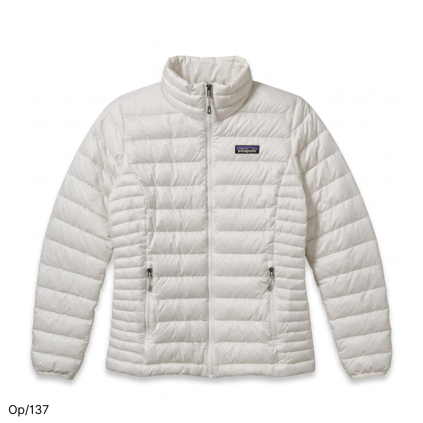 Parka Patagonia de Pluma Blanca de Mujer Talla XS.