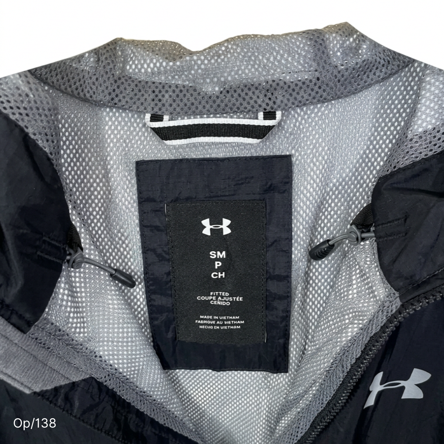 Cortaviento Under Armour Negro de Hombre Talla L.