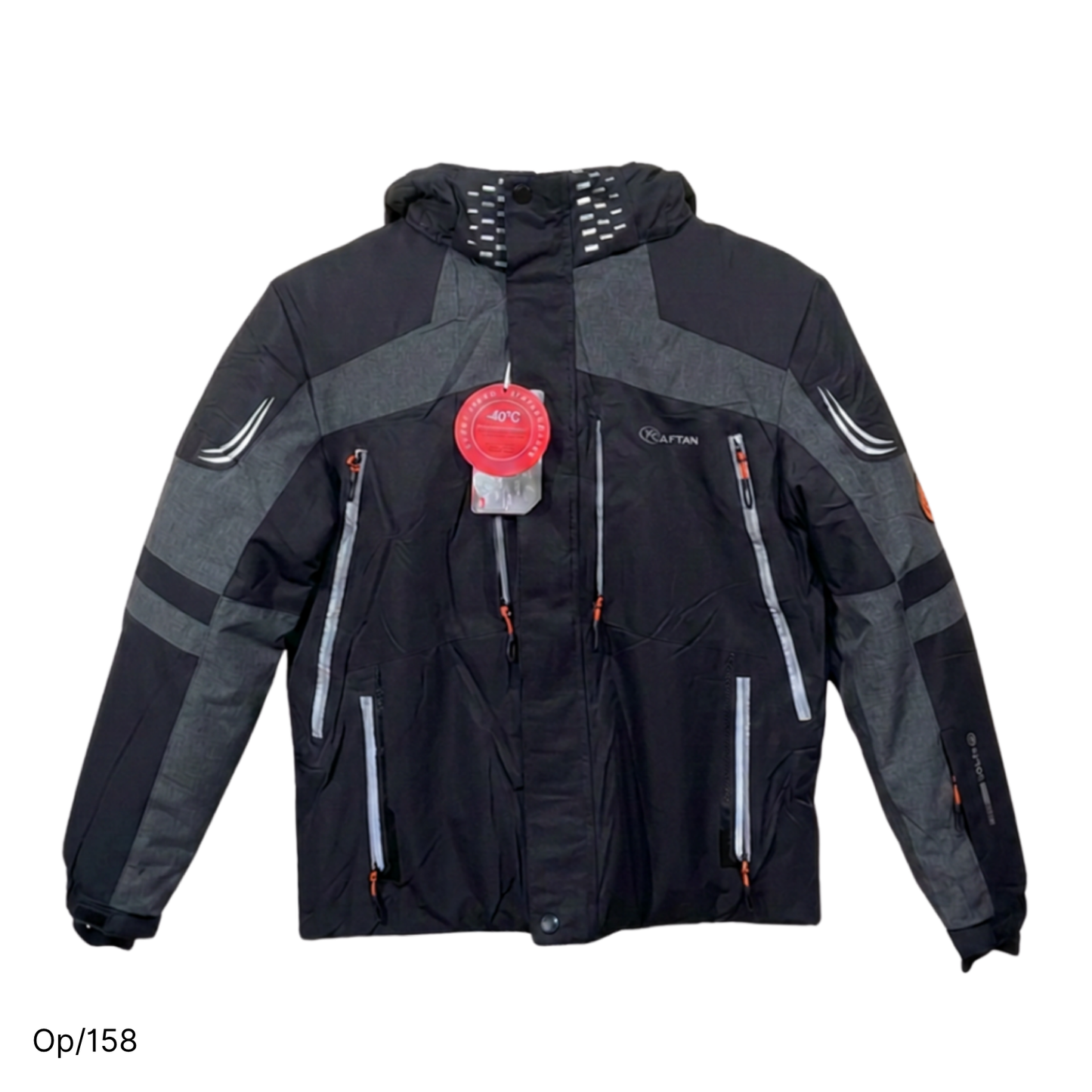 Parka Rafton de Montaña Nueva Negro/Gris de Hombre
