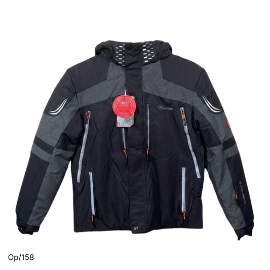 Parka Rafton de Montaña Nueva Negro/Gris de Hombre