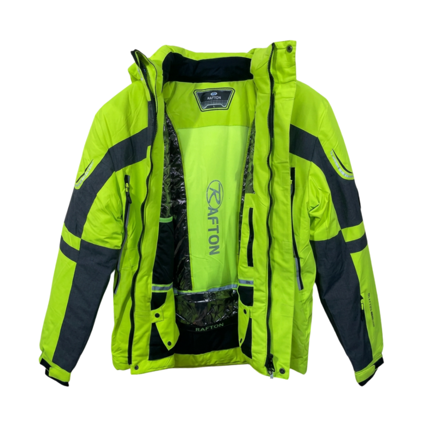 Parka Rafton de Montaña Nueva Verde Limón de Hombre.