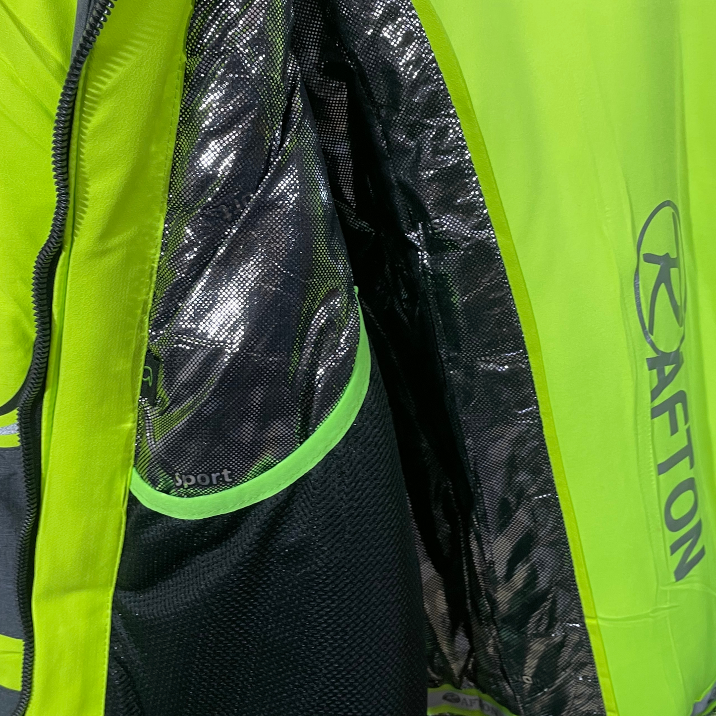 Parka Rafton de Montaña Nueva Verde Limón de Hombre.