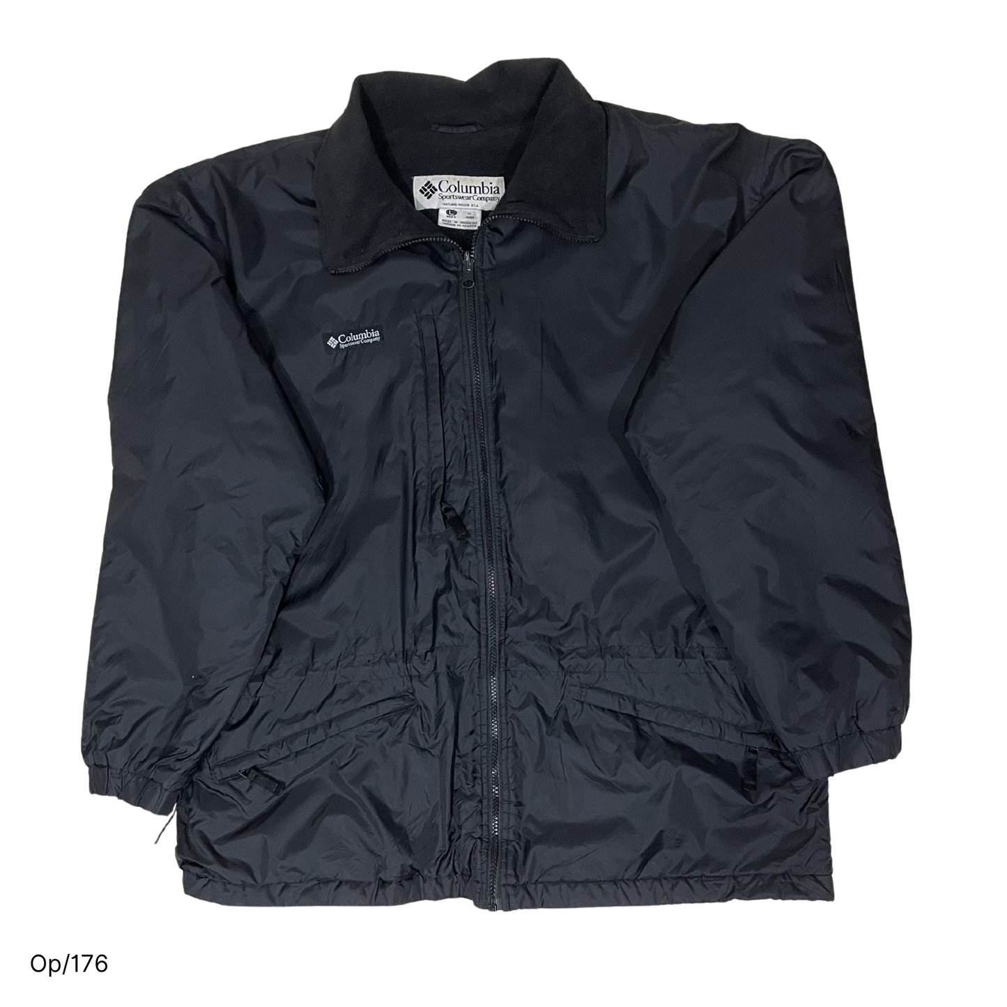 Parka Columbia Negro de Hombre Talla L.