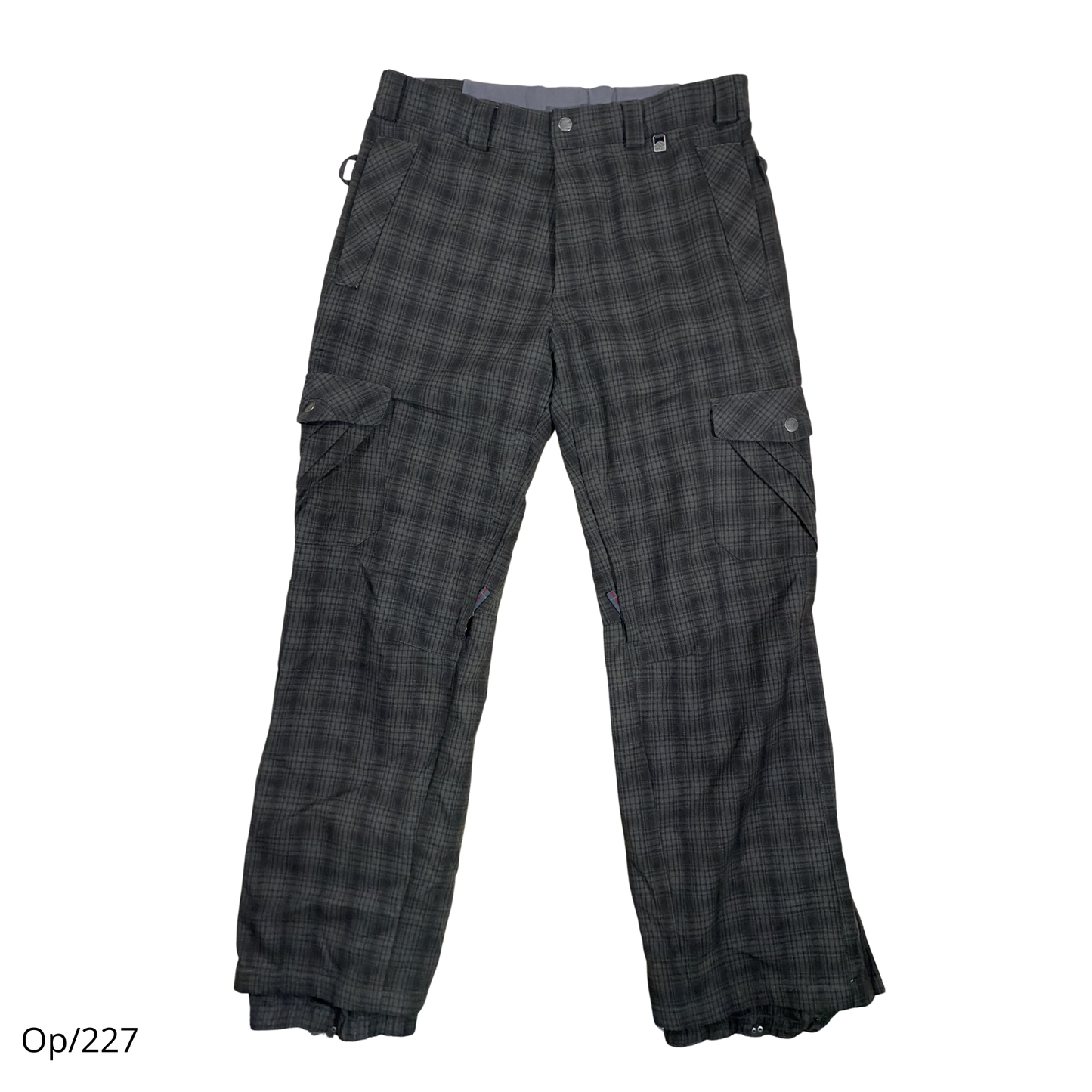 Pantalón Ski Maxidrive Gris Cuadrillé de Hombre Talla  46