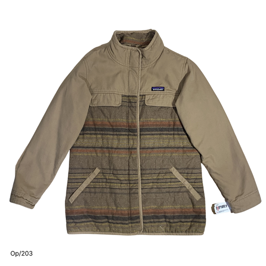 Chaqueta Patagonia Café Claro (Diseño) de Mujer Talla M.