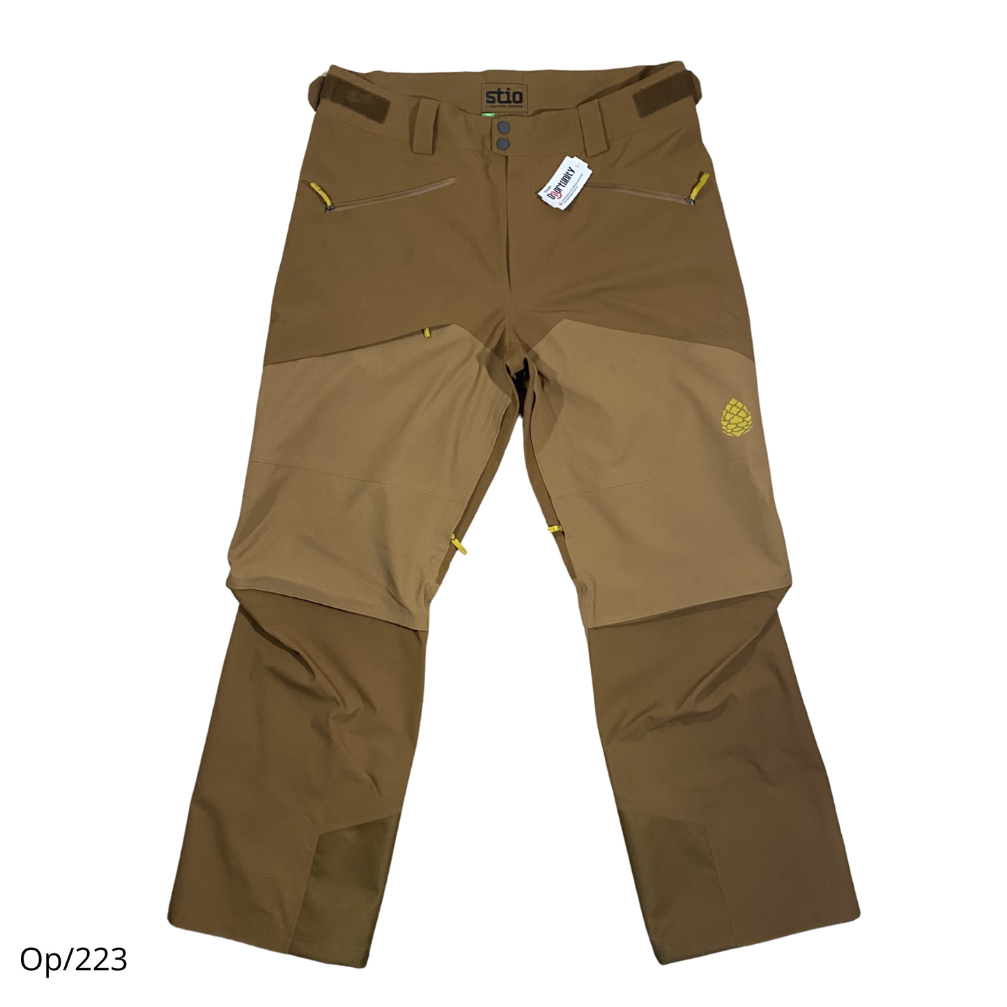 Pantalón Ski Stio Gore Tex Café Hombre Talla 48