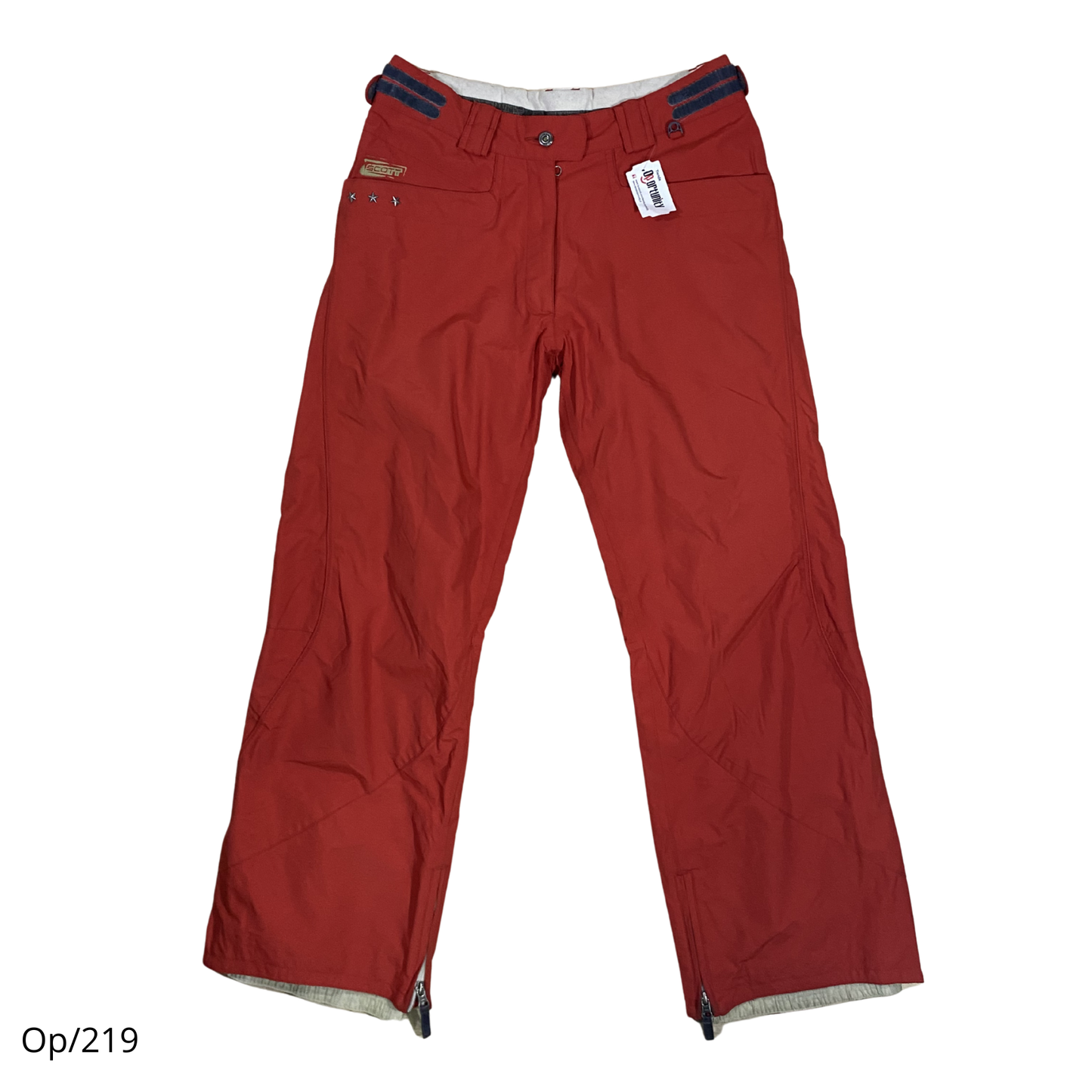 Pantalón Ski Scott Rojo de Hombre Talla 44