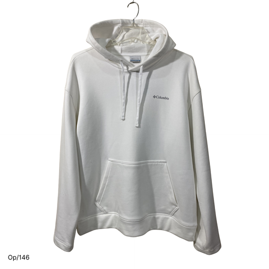 Polerón Columbia Nuevo Blanco XL.