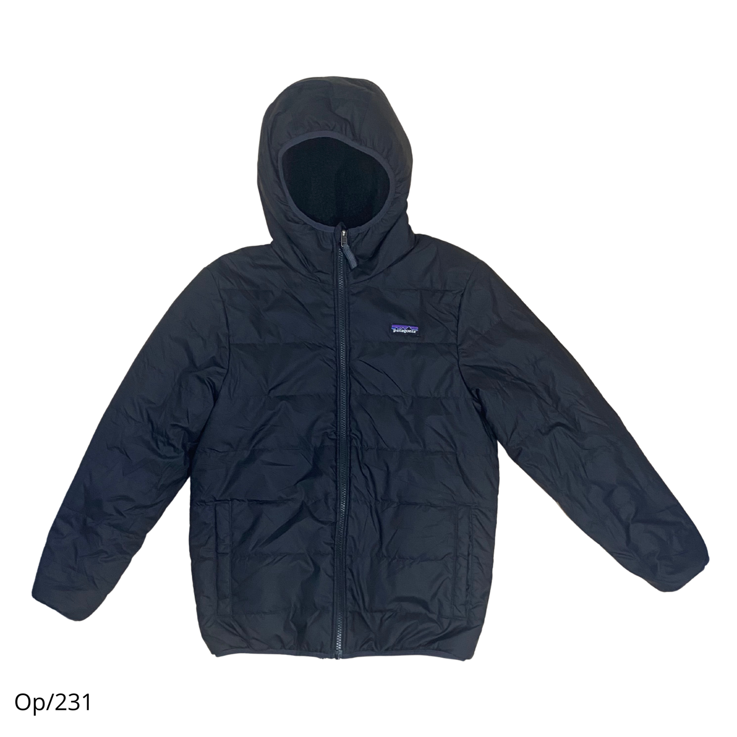 Parka Patagonia Negra Juvenil Talla 14