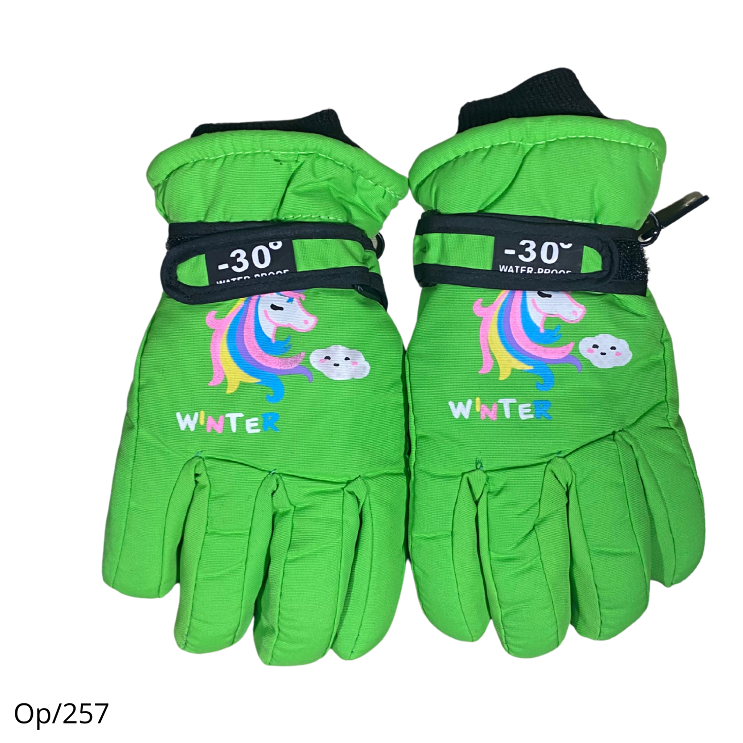 Guante de Nieve Niña Diseño Unicornio