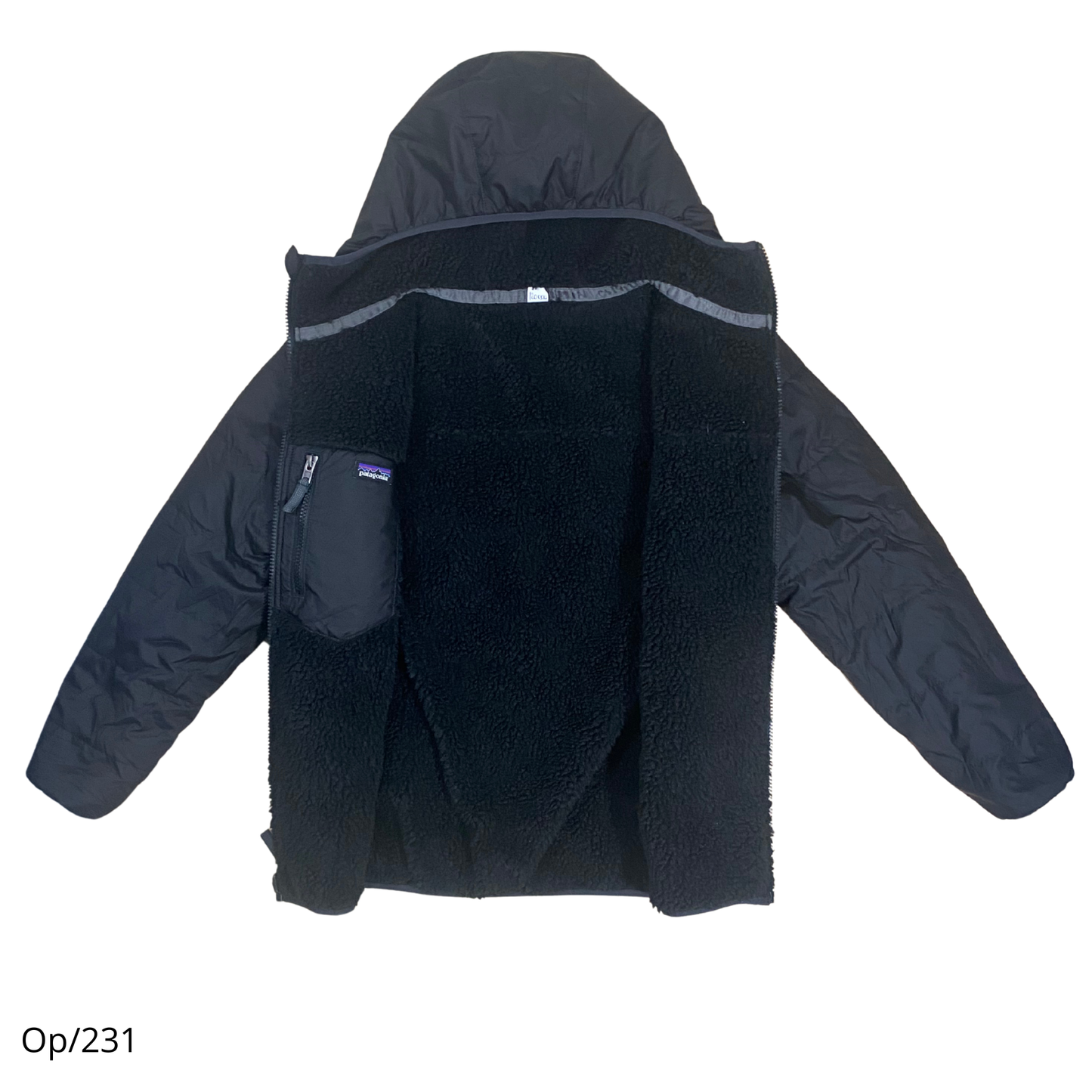 Parka Patagonia Negra Juvenil Talla 14