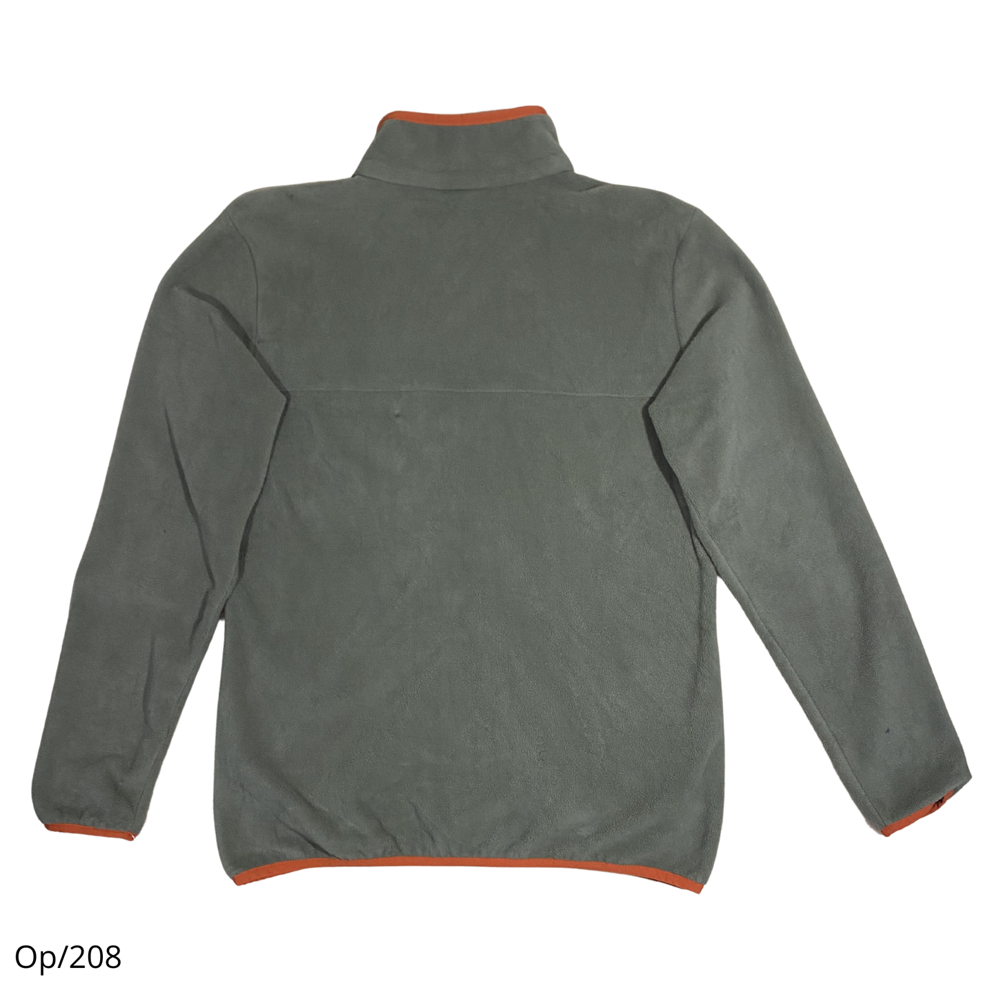 Polar Columbia Verde y Naranja de Hombre Talla L.