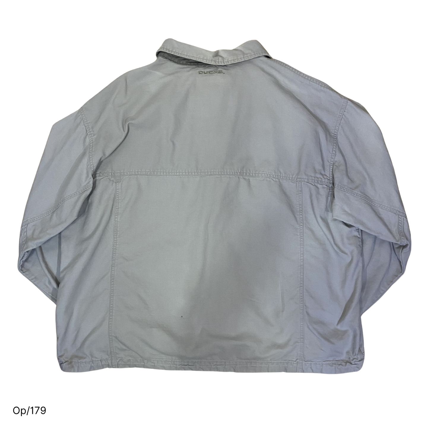 Chaqueta Columbia Color Crudo de Hombre Talla XXL.