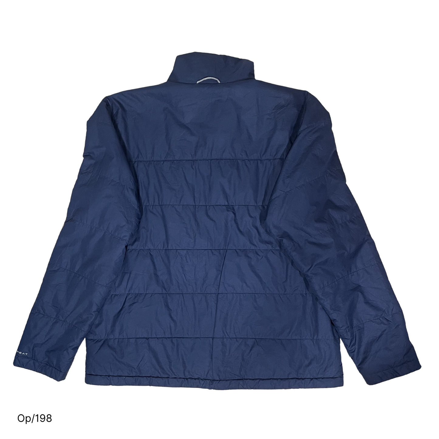 Parka Columbia Azul Marino de Hombre Talla L.