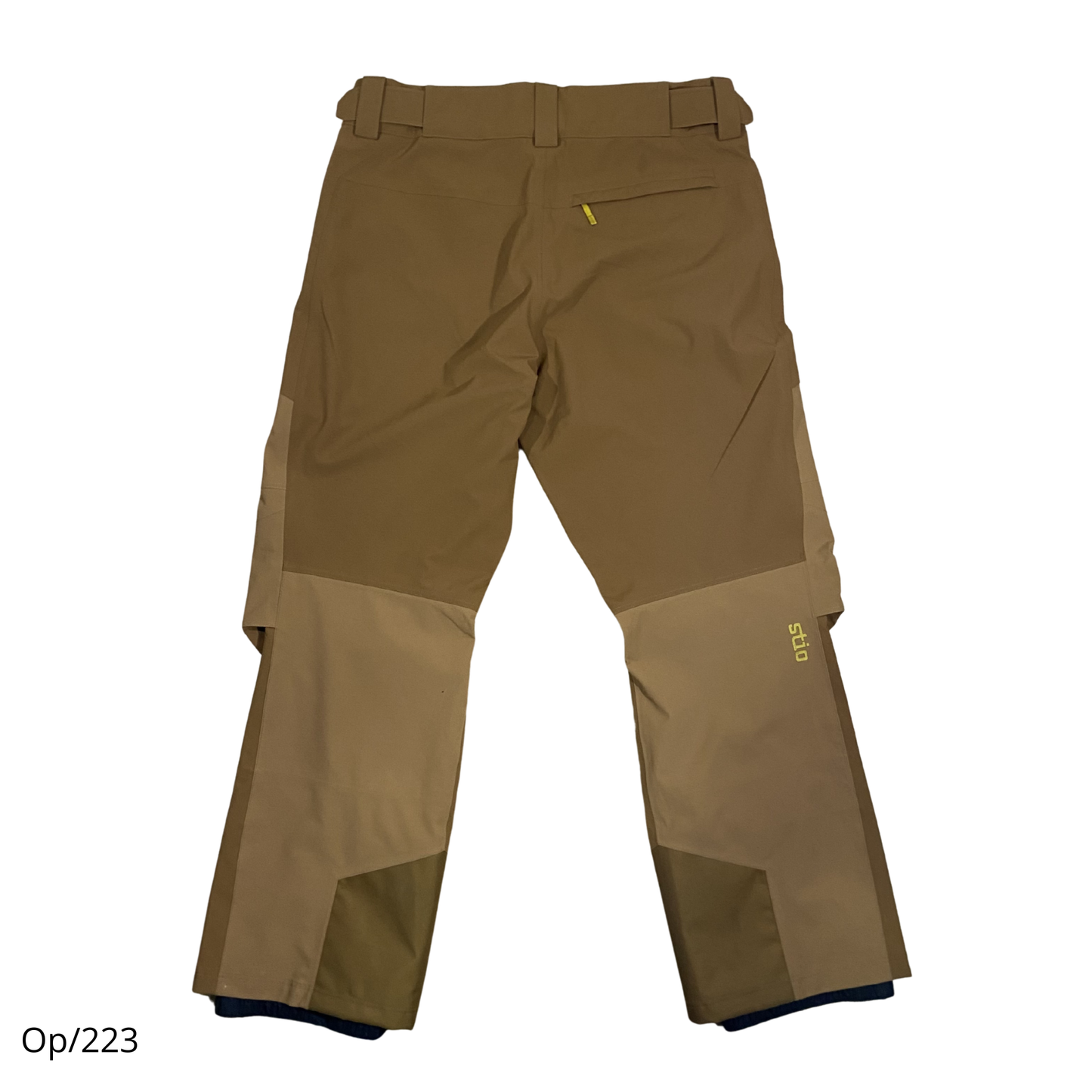 Pantalón Ski Stio Gore Tex Café Hombre Talla 48