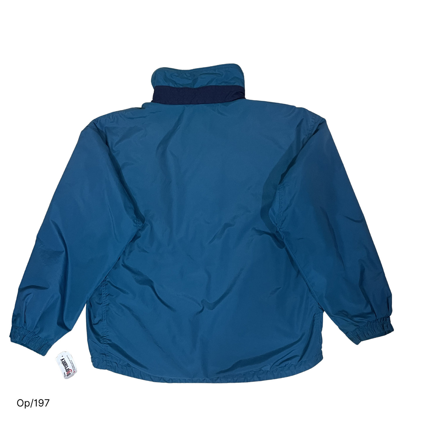 Parka Columbia Verde Petróleo de Mujer Talla L.
