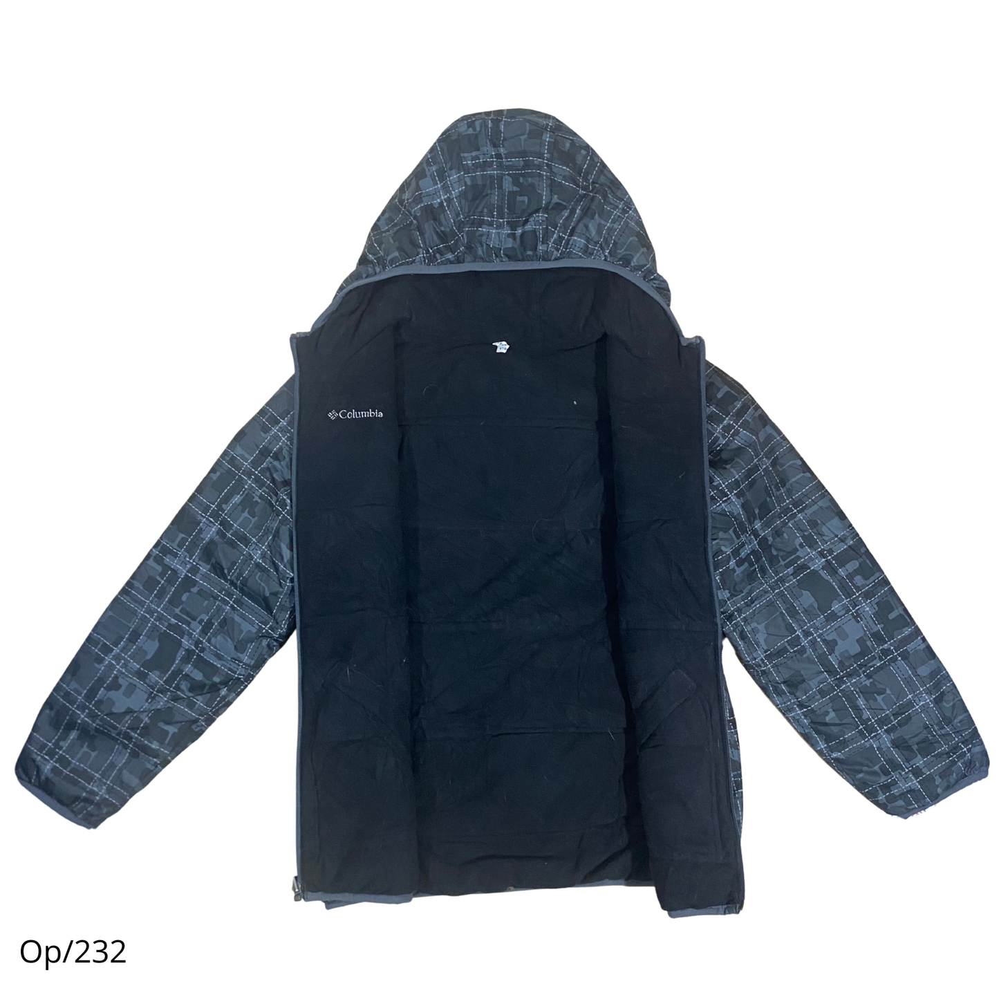 Parka Columbia Gris Juvenil Talla S