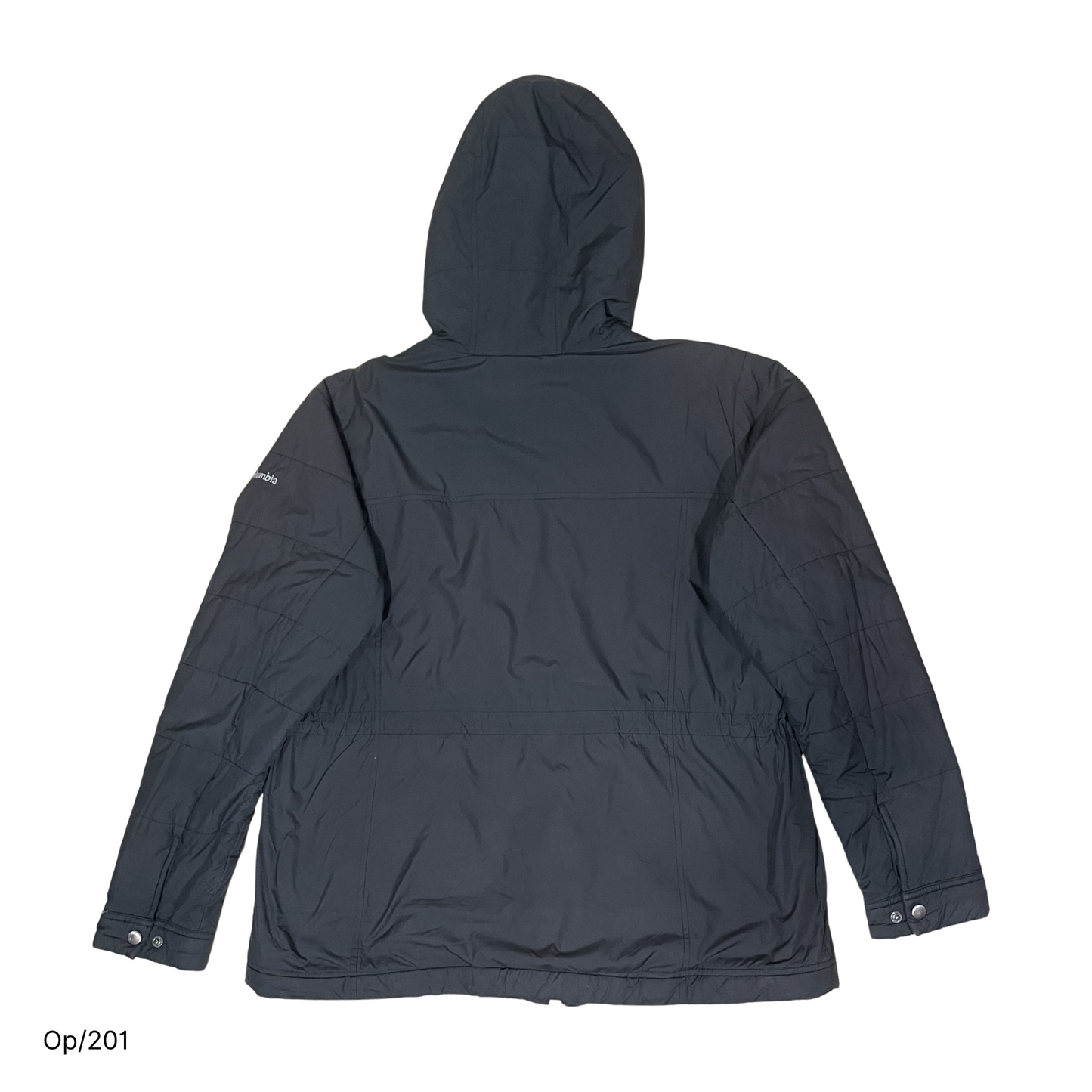 Parka Columbia Gris Oscuro de Mujer XL.