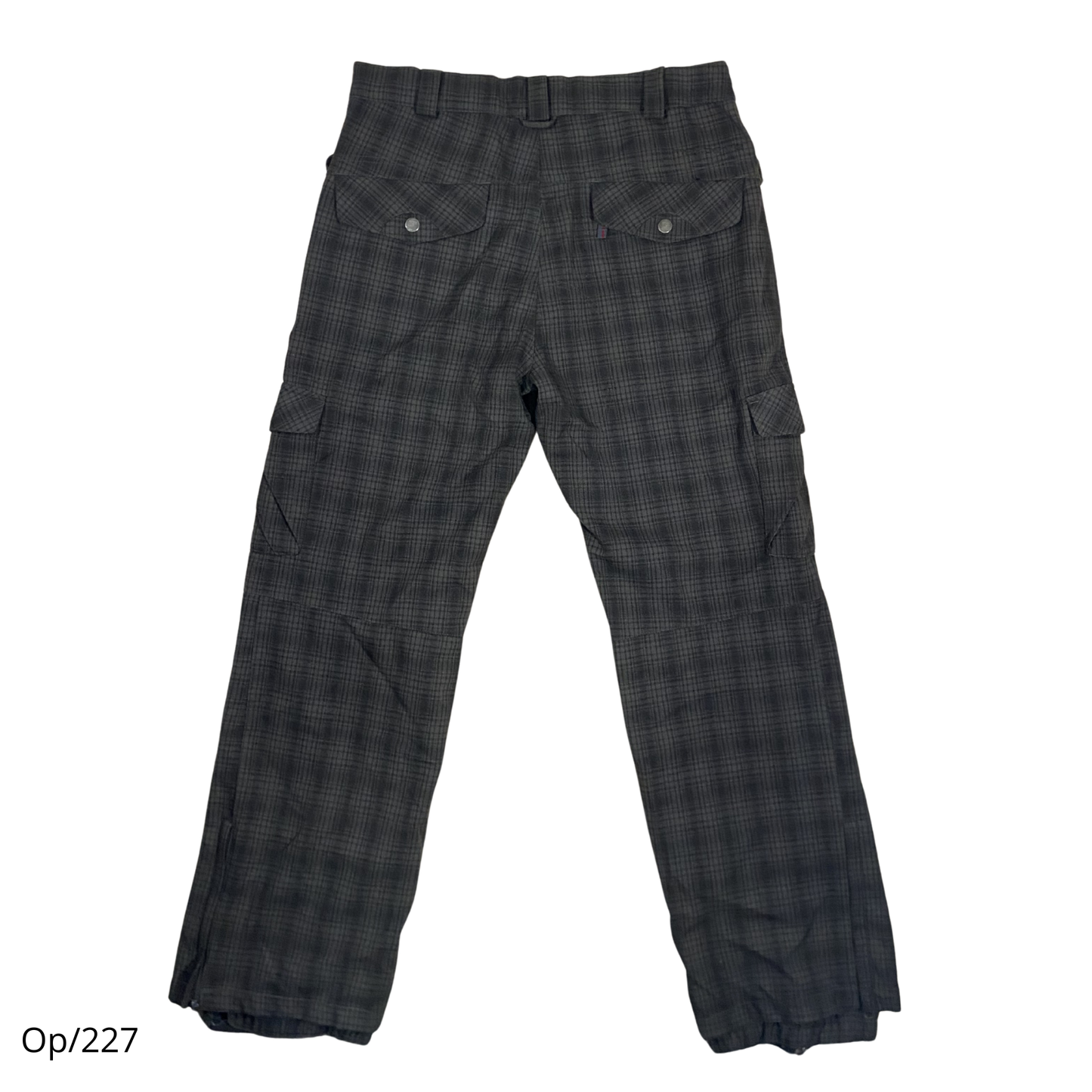Pantalón Ski Maxidrive Gris Cuadrillé de Hombre Talla  46