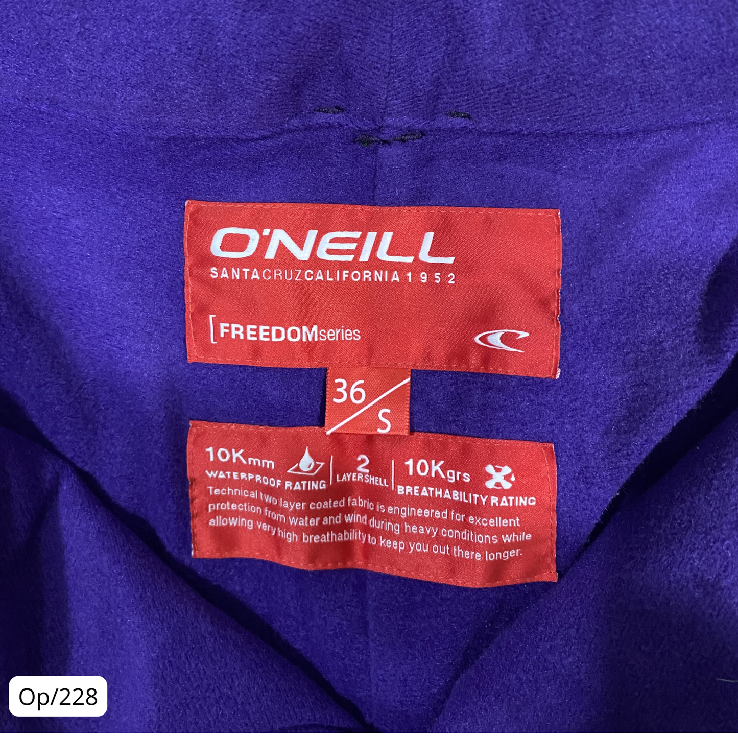 Pantalón Ski O'neill Azul Oscuro de Mujer Talla 44