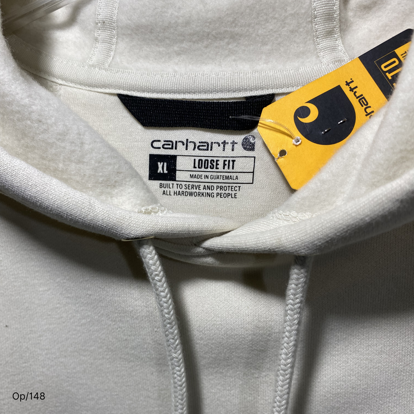 Polerón Carhartt Nuevo Crema XL.