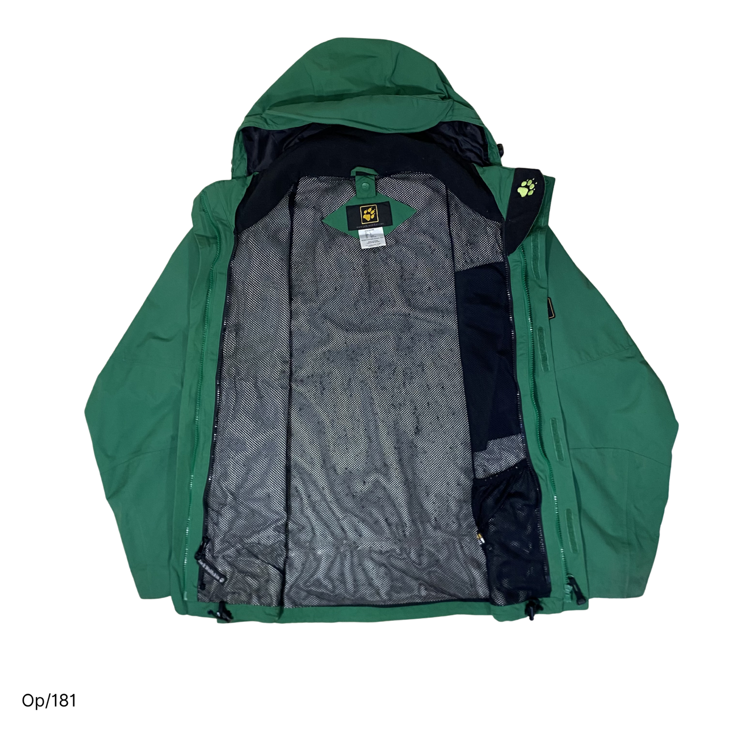 Parka Jack Wolfskin Verde de Hombre Talla L.