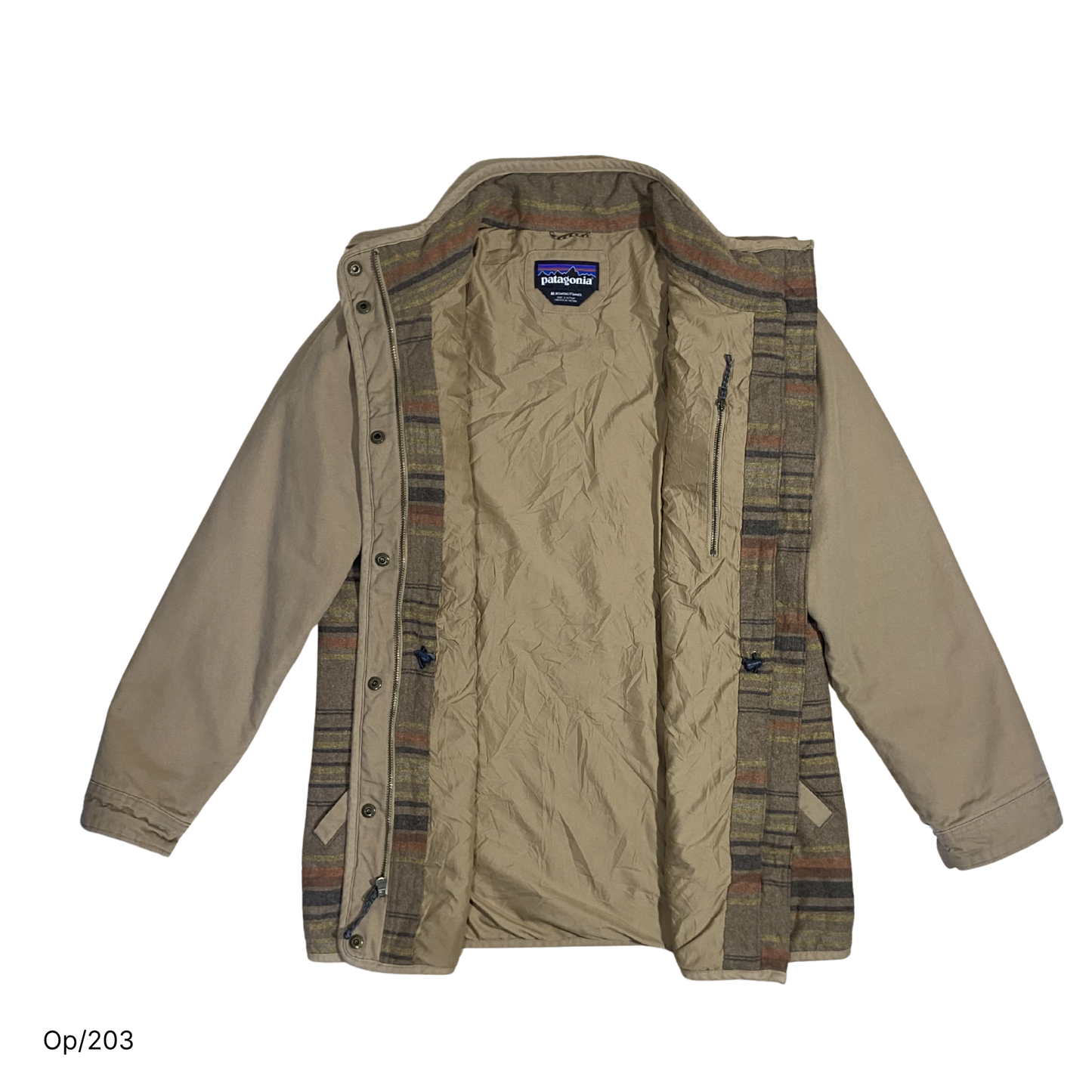 Chaqueta Patagonia Café Claro (Diseño) de Mujer Talla M.